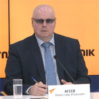 Александр Агеев принял участие в пресс-конференции по вопросам евразийской интеграции