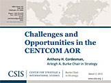 CSIS: Проблемы и возможности центрального командования США в зоне их ответственности